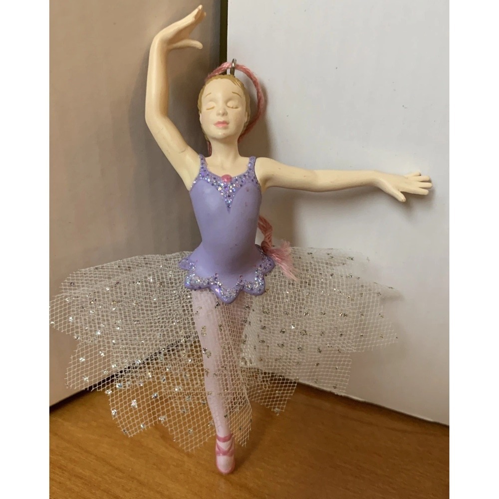 Hallmark Keepsake Ornament Dance The Season Christmas Ballerina Ballet Vintage